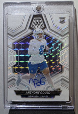 2024 Panini Mosaic Anthony Gould #391 Colts Rookie Autograph Prizm NFL