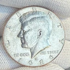 1986 D Kennedy Half Dollar actual coin