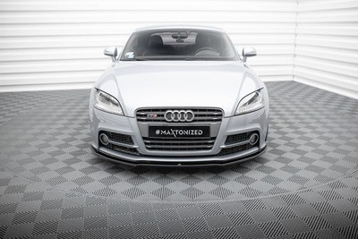 Maxton Design Frontlippe V.1 passend für Audi TT S / TT S-Line 8J FL schwarz Hoc