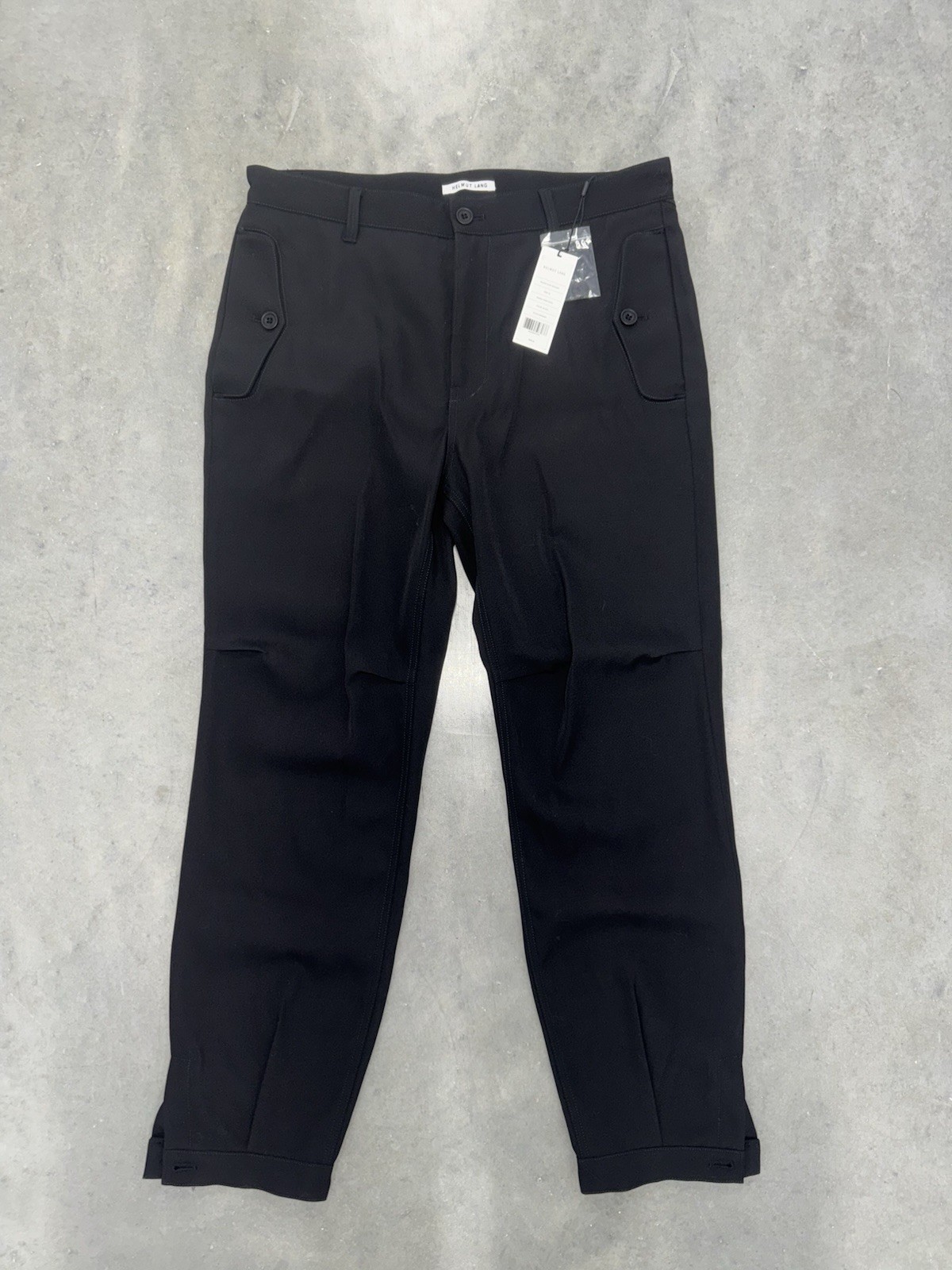 Very Rare NWT Helmut Lang Pocket Flap Trousers Wool Size 32