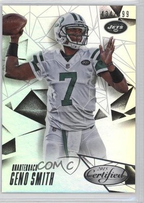 2015 Certified Mirror Silver 434/499 Geno Smith #48 0a1