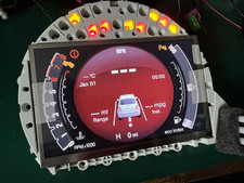 Fiat 500 Instrument Cluster TFT Screen Display