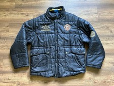 VINTAGE MANCHESTER UNITED ENGLAND FOOTBALL WINTER JACKET SOCCER UMBRO