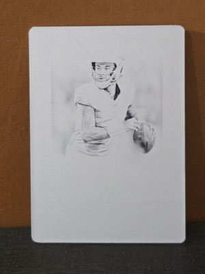 2025 Panini National Treasures Tua Tagovailoa 1/1 Printing Plate Miami Dolphins