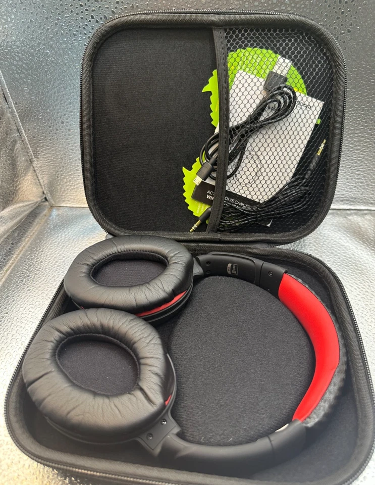 Auriculares Bluetooth con cancelación activa de ruido AUSDOM ANC7 AptX Hi-Fi con micrófono Foto 3 de 4