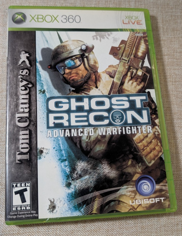Tom Clancy's Ghost Recon: Advanced Warfighter (Microsoft Xbox 360, 2006)
