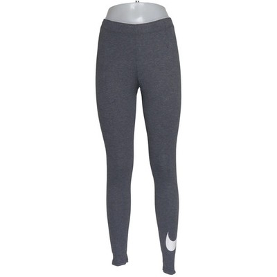 Nike, Sportleggings, Größe: S, Grau, Baumwolle/Elasthan, Print, Damen #dHS