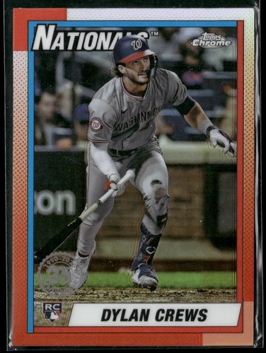 Dylan Crews #90CB-16 2025 Topps Chrome 1990 card