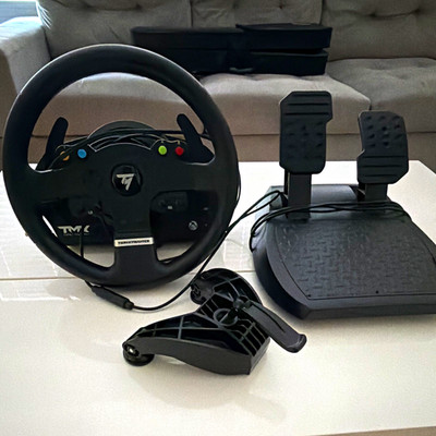 Thrustmaster TMX Force Feedback Racing Wheel w/ Pedals & Desk Clamp Xbox One/PC