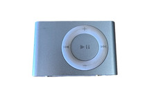 Apple iPod Shuffle 2nd Gen 1GB Silver A1204 MP3 Player Tested Works