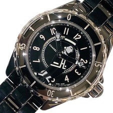Chanel J12 38MM 555 H5242 38mm Ceramic Black Dial Automatic Watch 2017 #OKW1451