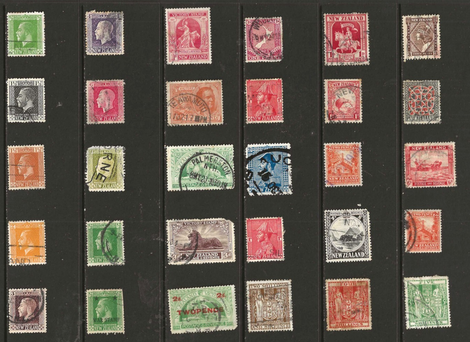 T-203 New Zealand / A Small Collection Early & Modern LHM & Used | eBay
