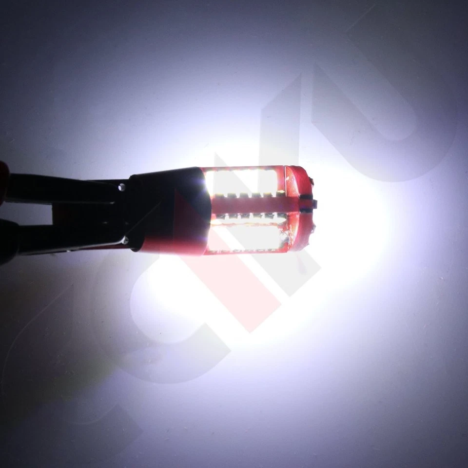 Luz de matrícula LED 20 PIEZAS blanca súper brillante T10 57SMD 3014 para Dodge GMC Foto 2 de 4