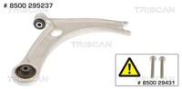 Querlenker Dreieckslenker Triscan 8500 295237 FüR Audi TT FV3 FVP Roadster FV9