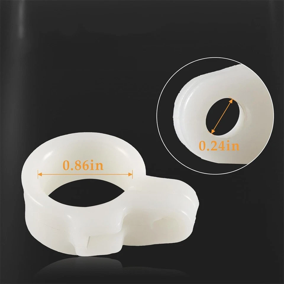 1x For Honda CR125R 1989-2007 CR250R 1988-2007 Brake Cable Line Hose Clamp Guide - Image 2 of 4