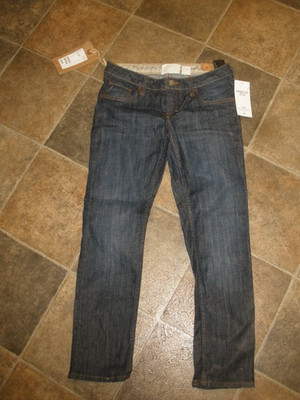 New Young Girls Blue Jeans L.O.G.G. H&M 8-9YX Normal Length,xtra width (57)