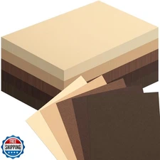 100 Sheets Colored Cardstock Blank Colorful Thick Paper 92LB/250gsm Cards Sto
