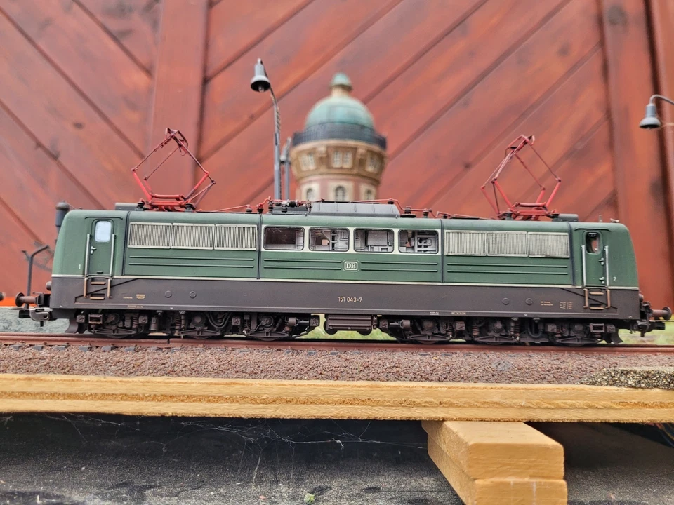 Piko H0 DB BR 151 AC Voll Sound Mfx 51317 gealtert - Bild 2 von 4