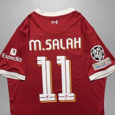 LIVERPOOL NIKE 2023/2024 FOOTBALL HOME JERSEY #11 SALAH SIZE “M