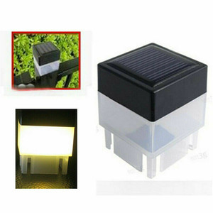 Dynaming Solar Lights Outdoor, Solar Powered Lamps Fence Post Cap Waterproof