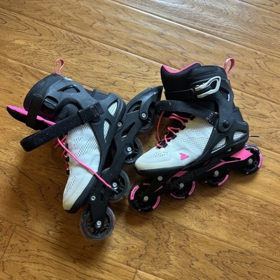 Rollerblade Zetrablade Womens Inline, Size 9 pink/grey/black - USED ONCE ONLY