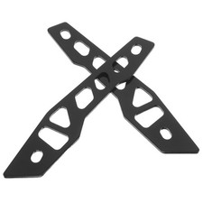 1 Pair Motorcycle Windshield Mounting Bracket Black, Windscreen Riser Kit with