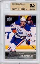 2015 Upper Deck Connor McDavid YG #201 BGS 9.5 Rookie