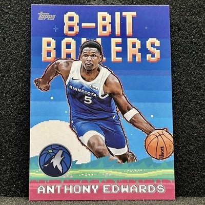 NBA Ballers Anthony Edwards スーパーレア Anthony Edwards 8-Bit Ballers 2025-26 Topps #8B-18 | eBay