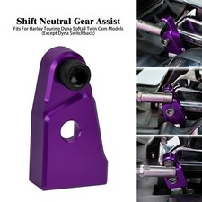 Purple Shift Neutral Gear Assist Bracket For Halrey Touring Road Glide Dyna FXDL