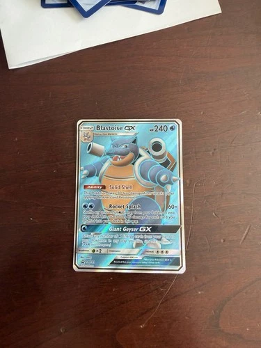 Pokémon TCG Blastoise GX Holo Ultra Rare SM189 Promo Full Art