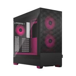 Fractal Design Pop Air Rgb Magenta Core Tg Gaming Case W/ Clear Glass Window Atx - Picture 2 of 2