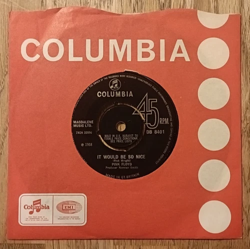 Pink Floyd 7" It Would Be So Nice UK Columbia 1st Press PSYCH INCREDIBLE COPY
