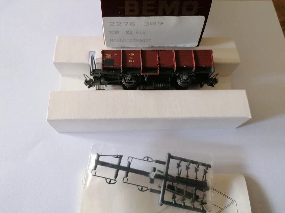 Bemo 2276 309 MOB Ek 609 Hochbord Güterwagen + OVP
