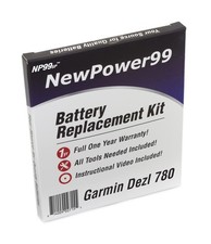 NP99sp NewPower99 Battery Replacement Kit for Garmin Dezl 780, 780LMT-S, 780 ...