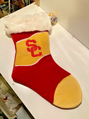 NEW NFL / NBA / NCAA 17'' CHRISTMAS STOCKINGS (YOUR CHOICE)