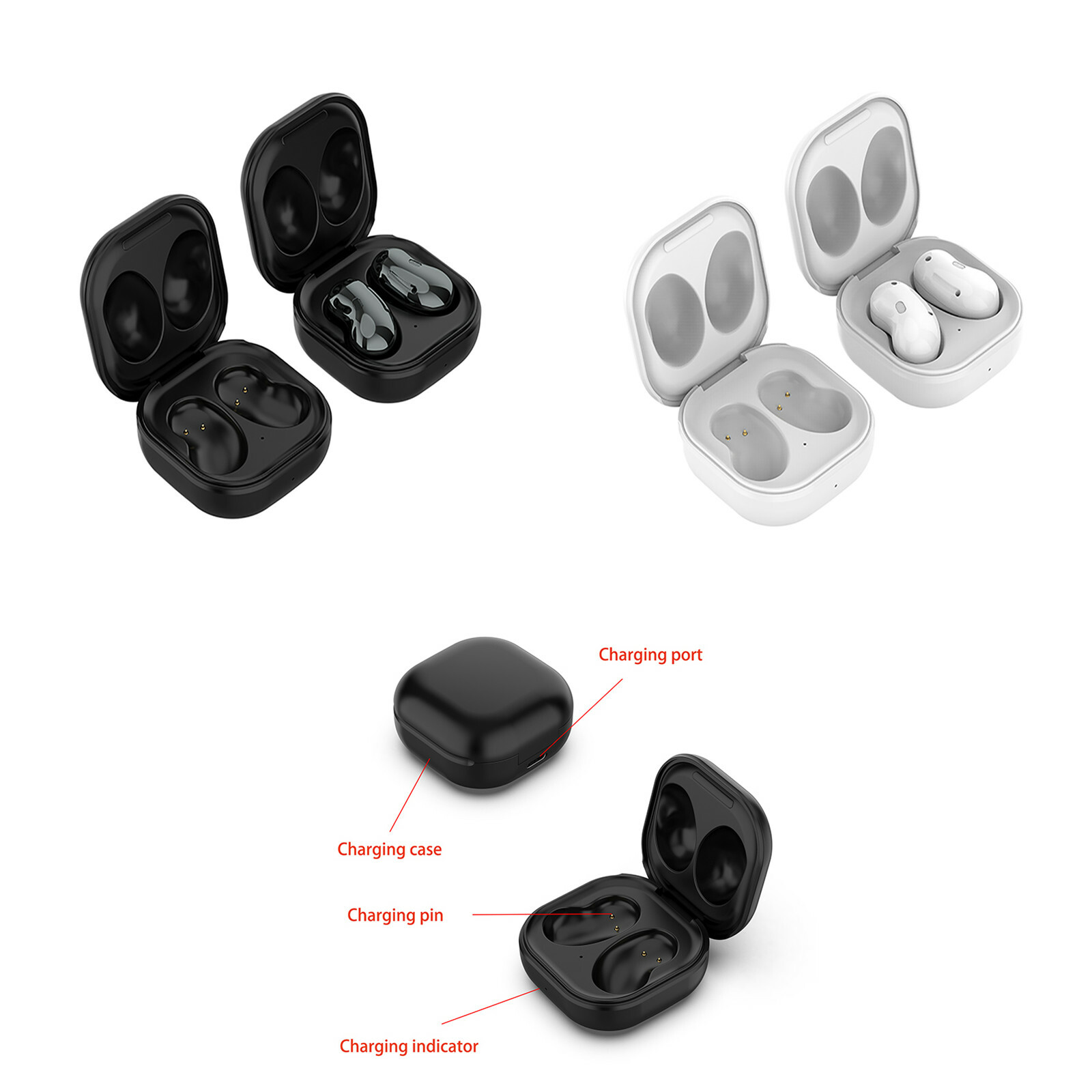 For Samsung Galaxy Buds Live R180 Earphones Charging Case Earbuds
