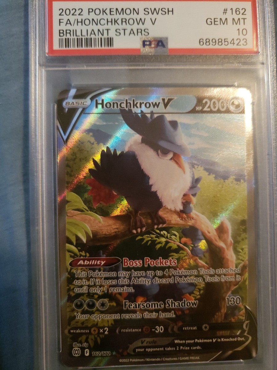 Honchkrow V Alt Art PSA 10 resende.rj.gov.br
