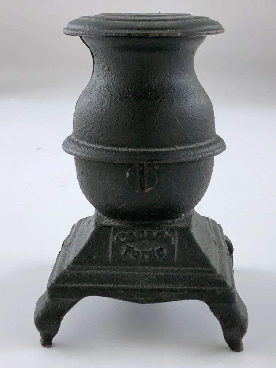 Cast Iron Miniature Pot Belly Stove Salesmen Store Sample Canada Forge W545  | eBay