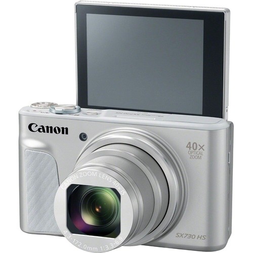 Canon PowerShot SX730 HS Digital Camera 20.1MP 40x Optical Zoom Tiltable Screen
