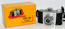 Kodak Pony 828 Camera Anaston 51mm f/4.5 Lens with Box and Manual