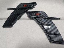 St Carbon Fender Side Wing Vents For Ford Focus Mk3 Mk4 Fiesta Mk7 Mk8 Ecoboost