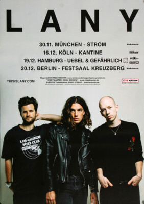 Lany - This Is Lany, All Cities 2017 | Konzertplakat | Poster