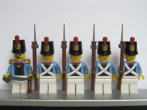 Lego PIRATES NAPOLEONIC WARS FRENCH Infantry Soldiers MINIFIGS