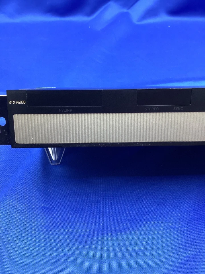 NVIDIA RTX A6000 VCNRTXA6000 48Gb GDDR6 PCIe Graphics Card HP M12949-001 - Image 2 of 4