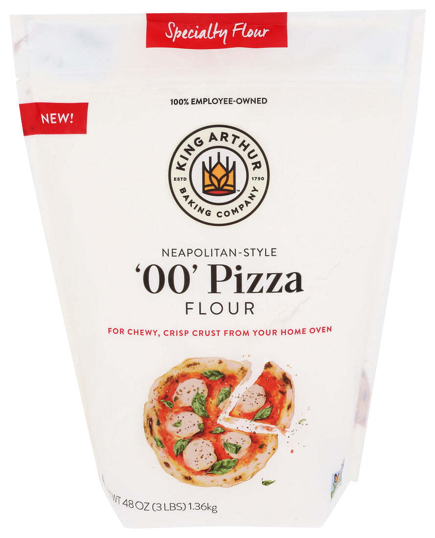 Мука для пиццы King Arthur Flour 00 г 3 Фунтовая упаковка из 1