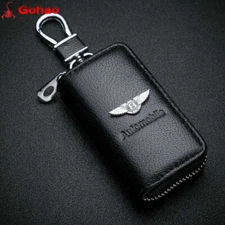 Genuine leather Key Fob Case Holder Cover for Bentley Continental GT GTC Arnage