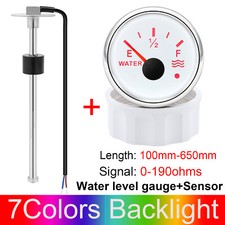 Sensore trasmettitore livello acqua barca marina 100mm-1000mm 0-190ohm