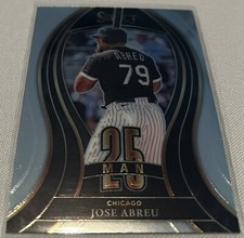 2021 Panini Select Baseball Jose Abreu Chicago White Sox 25 Man insert #25M-22