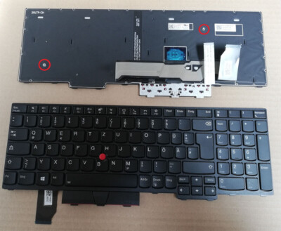 Tastatur Lenovo ThinkPad Edge L15 G1  Gen 1 2020 Keyboard Beleuchtung DE