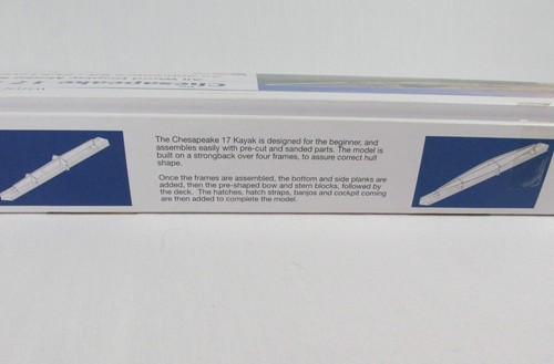 Kit Modelo Madera Kayak Chesapeake 17 Escala 1:12 Midwest Products Nuevo en Caja Kit # 989 - Imagen 9 de 14